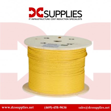 Black Box C6ABC50-STR-YL-1000 CAT6A Bulk Cable