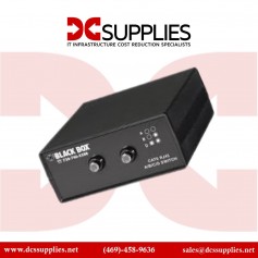 Black Box SW1031A 3-to-1 CAT6 RJ45 Manual Desktop Switch, 10 Gigabit