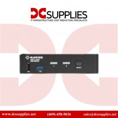 Black Box KVMC4K-2P 4K 2-Port KVM Switch with USB-C, DisplayPort