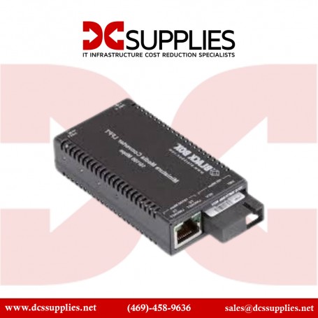 "Image of Black Box LHC042A-R4 Fast Ethernet Media Converter, Singlemode: Compact and versatile solution for convenient fiber-to