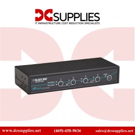 "BLACK BOX KV9614A-K ServSwitch DT DVI 4-Port with Emulated USB Keyboard/Mouse Kit: High-resolution KVM switch for efficient des
