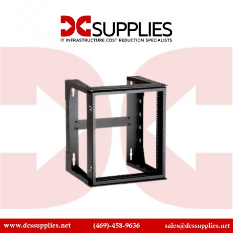"Black Box RM051A-R3 Ultra Wallmount Racks - Space-saving wall mount rack for heavy network equipment."