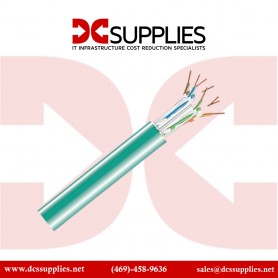 Black Box GigaTrue CAT6A UTP Bulk Cable - Green, 1000ft