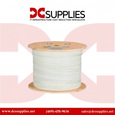 Black Box C6ABC50-WH-1000 GigaTrue Cat6 Bulk Cable - 1000 ft, White