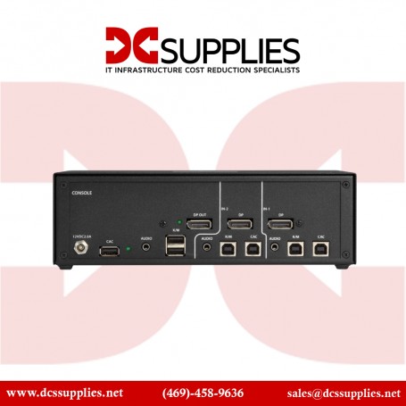 Black Box SS2P-SH-DP-UCAC NIAP3 Secure KVM Switch