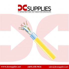 Black Box EVNSL0514A-1000-R2 CAT5e Bulk Cable - Yellow - TAA Compliant"