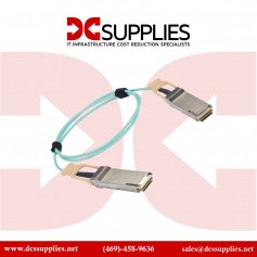 Black Box QSFP-100G-AOC15M-BB 100GBase-AOC Direct Attach Cable, 15m, Aqua