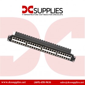 "Black Box JPM816A-HD SpaceGAIN CAT6 Patch Panel - 1U 19"