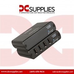 Black Box EMD100USB KVM-over-IP Switchable Extender Kit LAN 4-Port 100m