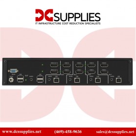 Black Box HD6224A-R2 4K60 HDMI Dual-Head KVM Switch, 4 Port