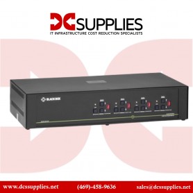 Black Box SS4P-DVI-4X2-UCAC SECURE NIAP - KVM / audio switch - 4 ports - TAA Compliant