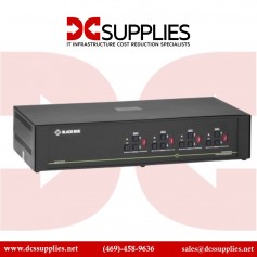 Black Box SS4P-DVI-4X2-UCAC SECURE NIAP - KVM / audio switch - 4 ports - TAA Compliant