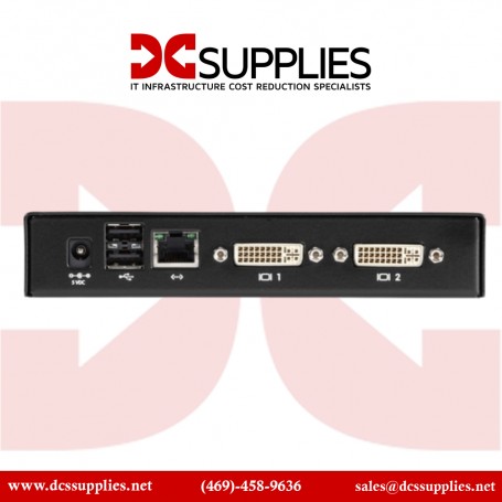 Black Box EMD2000SE-R DVI KVM-Over-IP Matrix Switch RX Full HD DVI USB 2.0 Serial Audio