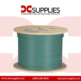 Black Box C6ABC51S-GN-1000 Bulk 1000FT CAT6A Green SHLD F/UTP Plenum Cable 500MHz