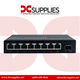 Black Box LGC5600A GB Ethernet PoE++ Med Conv 10/100 1000-Mbps Cop to 1000-Mbps FBR SFP