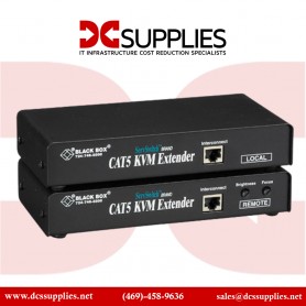 Black Box ACU1028A ServSwitch KVM (VGA/PS/2/Audio/Serial) over CAT5 Dual-Access Extender Kit