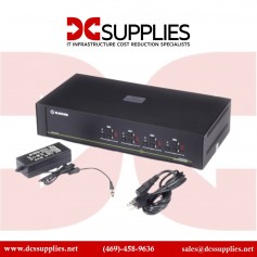 Black Box SS4P-DVI-4X4-UCAC 4 Port Secure KVM MTRX Switch SH DVI-I USB CAC 4X4