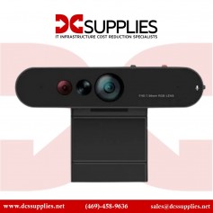 Lenovo 4XD1K97400 ThinkVision MS30 Soundbar Black, 2.0 Channel with 4 Webcam Support