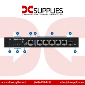 Ubiquiti Networks  ER-6P Edgerouter 6-Port with PoE
