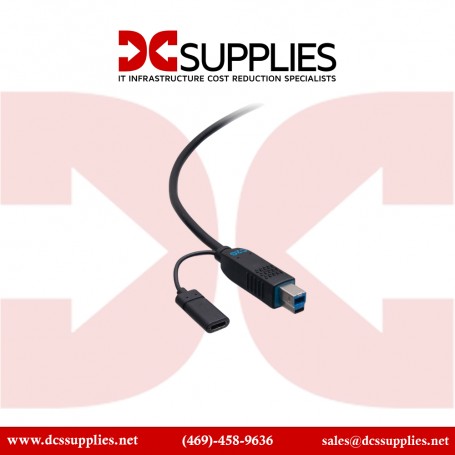 C2G C2G30080 USB CABLE 600" (152 M) USB 32 GEN 2 (31 GEN 2) USB A USB A/USB C BLACK