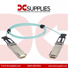 Tripp Lite N28F-03M-AQ 40Gb QSFP+ to QSFP+ Active Optical Cable, 3m, Aqua