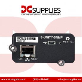 Vertiv IS-UNITY-SNMP Liebert IntelliSlot Unity SNMP Network Card|Remote Monitoring