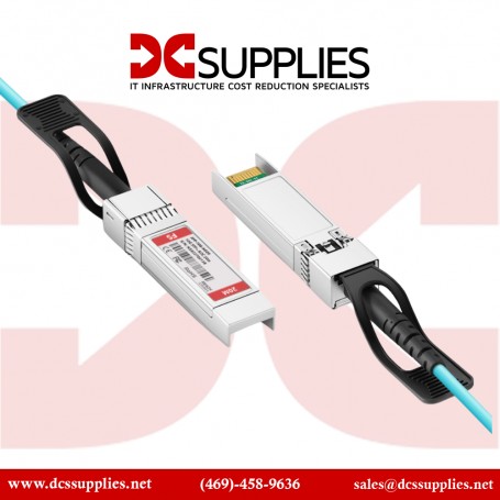 TD SOURCING CX-AOC-10GSFP-3M-DNA 3M 10GBASE-AOC SFP+ Cable, Cumulus Compatible