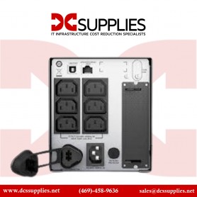APC SMT750CUS Smart-UPS, 750VA, Line Interactive, 120V, 6x NEMA Outlets, AVR, LCD