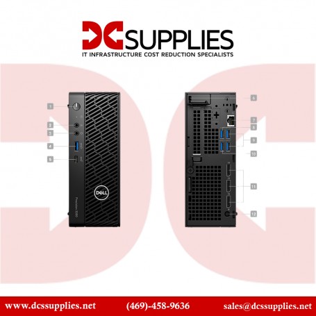 Dell Y94XD Precision 3260 Compact Workstation 16GB 2DIMMS 256GB W11