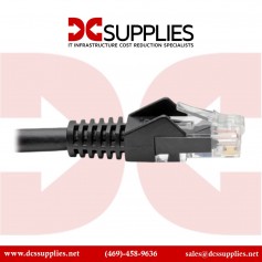 Tripp Lite N002-003-BK 3ft Cat5e 350MHz Strain-relief Molded Patch Cable RJ45 M/M Black