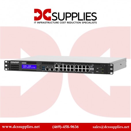 QNAP QGD-1602-C3758-16G-US Smart Edge Switch That Runs QTS and Supports Hosting (VMs)