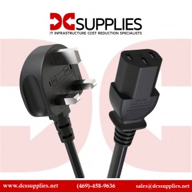 StarTech.com PXT101UK Standard UK Computer Power Cord - Power Cable - 6 ft