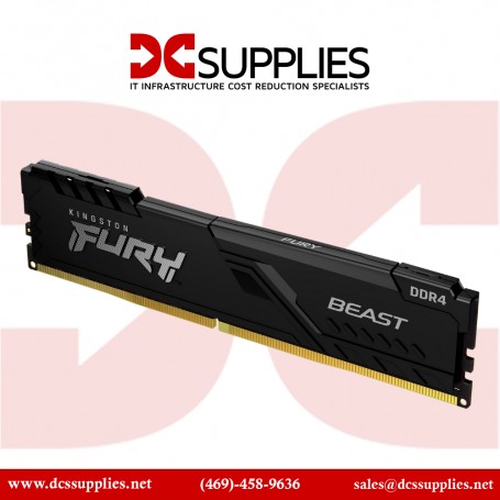 Kingston KF432C16BB1/16 Fury Beast 16GB 3200MHz DDR4 CL16 Desktop Memory Single Module
