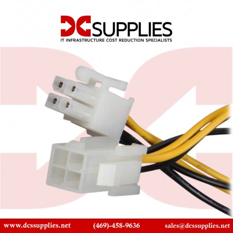 StarTech.com ATXP4EXT 8 inch 4 Pin P4 CPU Power Extension - Power Extension Cable