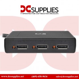 Tripp Lite B156-003-V2 3-Port DisplayPort 1.2 Multi-Stream Transport (MST) Hub 4K x 2K UHD