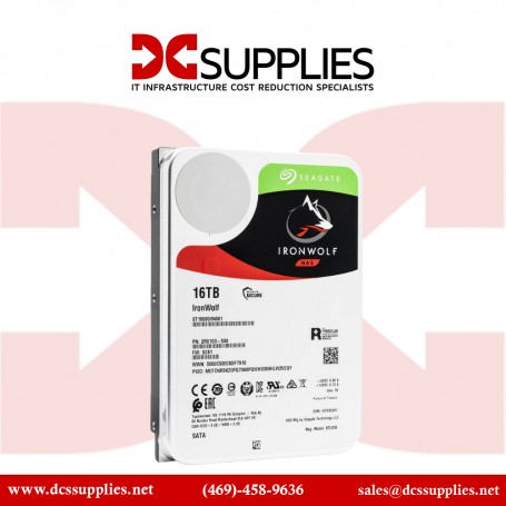 Seagate ST16000VE002 SkyHawk AI Surveillance 16TB SATA 6Gb/s CMR Helium 3.5