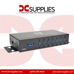 Tripp Lite U360-007-IND 7-Port Industrial USB 3.0 SuperSpeed Hub with 15kV ESD Protection