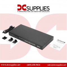 Tripp Lite NG16POE 16-Port Gigabit Ethernet Switch Unmanaged with PoE