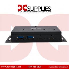 Tripp Lite U460-2A2C-IND 4-Port Industrial-Grade USB Hub (USB/USB-C), 10 Gbps