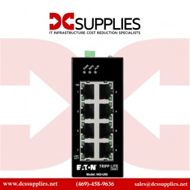 Tripp Lite NGI-M08C2 Industrial Gigabit Ethernet Switch 8 Port Managed 2 Gbe SFP Slots