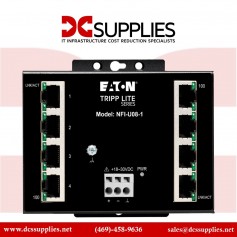 Tripp Lite NFI-U08-1 Ethernet Switch Unmanaged 8-Port Industrial DIN Mount 10/100 Mbps
