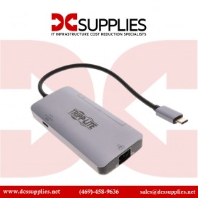 Tripp Lite U460-003-3AGALC USB C Hub USB 3.2 Gen 1 3 USB-A, Gbe Aluminum 100W PD Charging