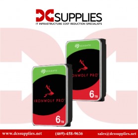 Seagate ST6000NT001 Iron Wolf Pro, 6 TB, Enterprise NAS Internal HDD CMR 3.5 Inch SATA 6 Gb