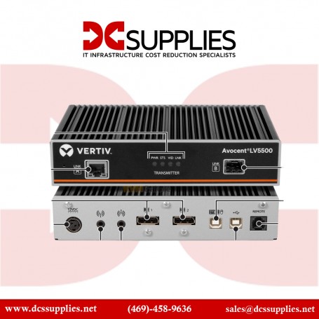 Vertiv LV5500T-400 Avocent LV5500 High-Performance KVM Extender  Transmitter