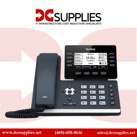 Yealink 1301087 T53W 12-Line Gigabit Wi-Fi IP Phone - SIP-T53W