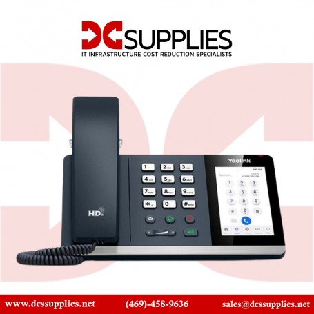 Yealink 1301114 MP54-ZOOM IP Phone, Corded, Corded, Bluetooth, Wall Mountable