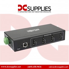 Tripp Lite U223-004-IND-1 4-Port USB 2.0 Industrial Hub, 15KV ESD Immunity