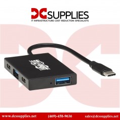 Tripp Lite U460-004-2A2C-2 4-Port USB-C Hub USB 3.1 Gen 2 10Gbps with USB-A