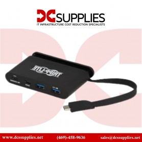 Tripp Lite U460-T04-2A2C-1 USB C Hub USB 3.1 Gen 1, 2 USB C & 2 USB-A Ports, Charging 5Gbps