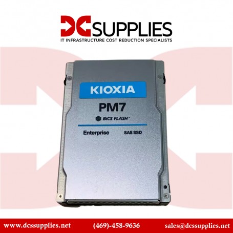 Kioxia KPM7XRUG7T68 PM7-R Series 7.68TB SAS 24Gb/s SIE 2.5inch Internal SSD